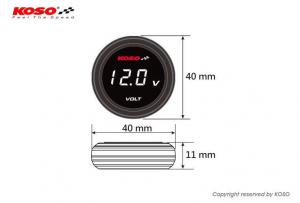 KOSO I-Gear Volt Meter Digital  วัดโวลต์